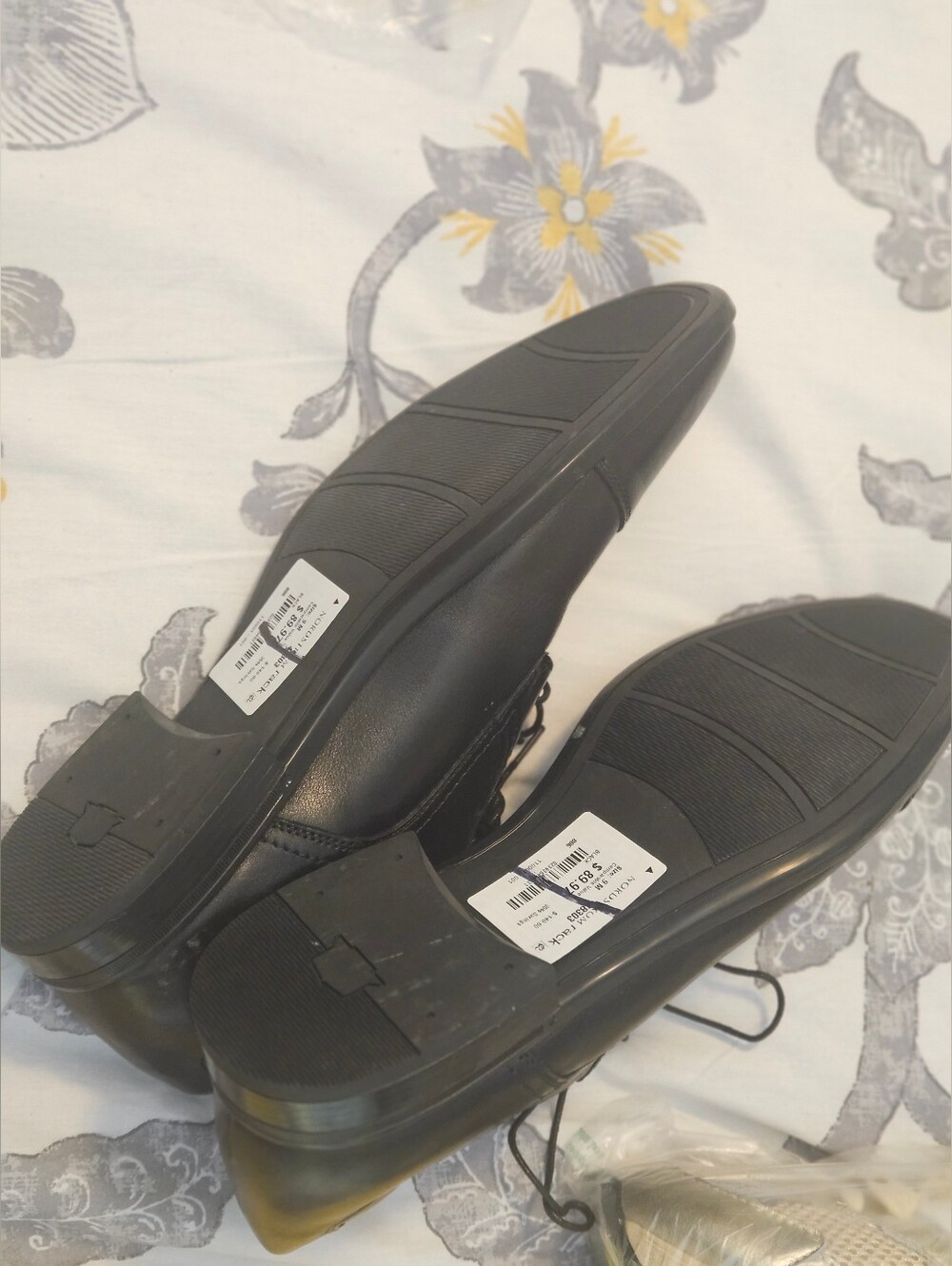 Florsheim Black Midtown Cap-Toe Oxford Dress Shoes - NWOB - Picture 6 of 6